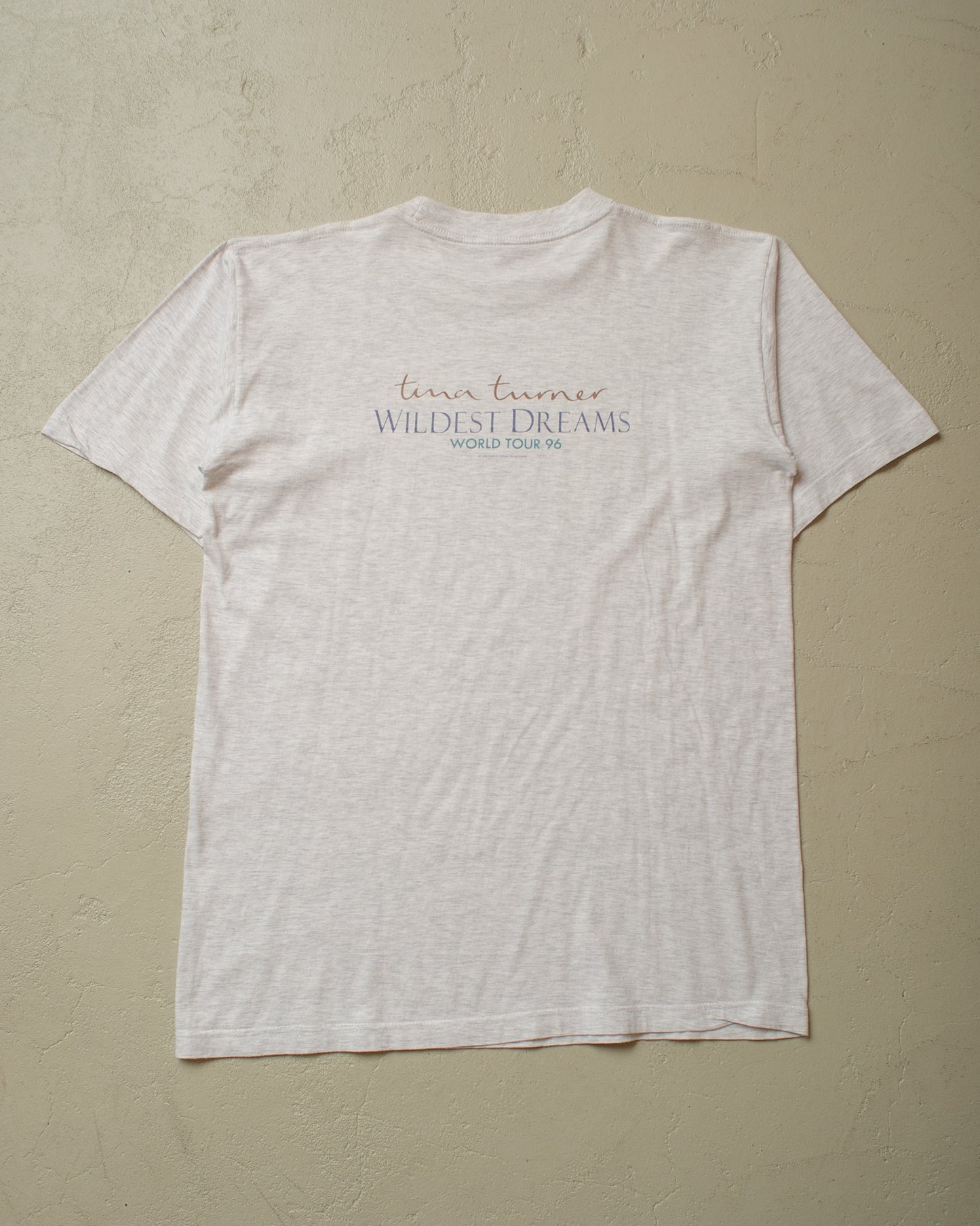 1996 Tina Tuner World Tour T-shirt grey - XL