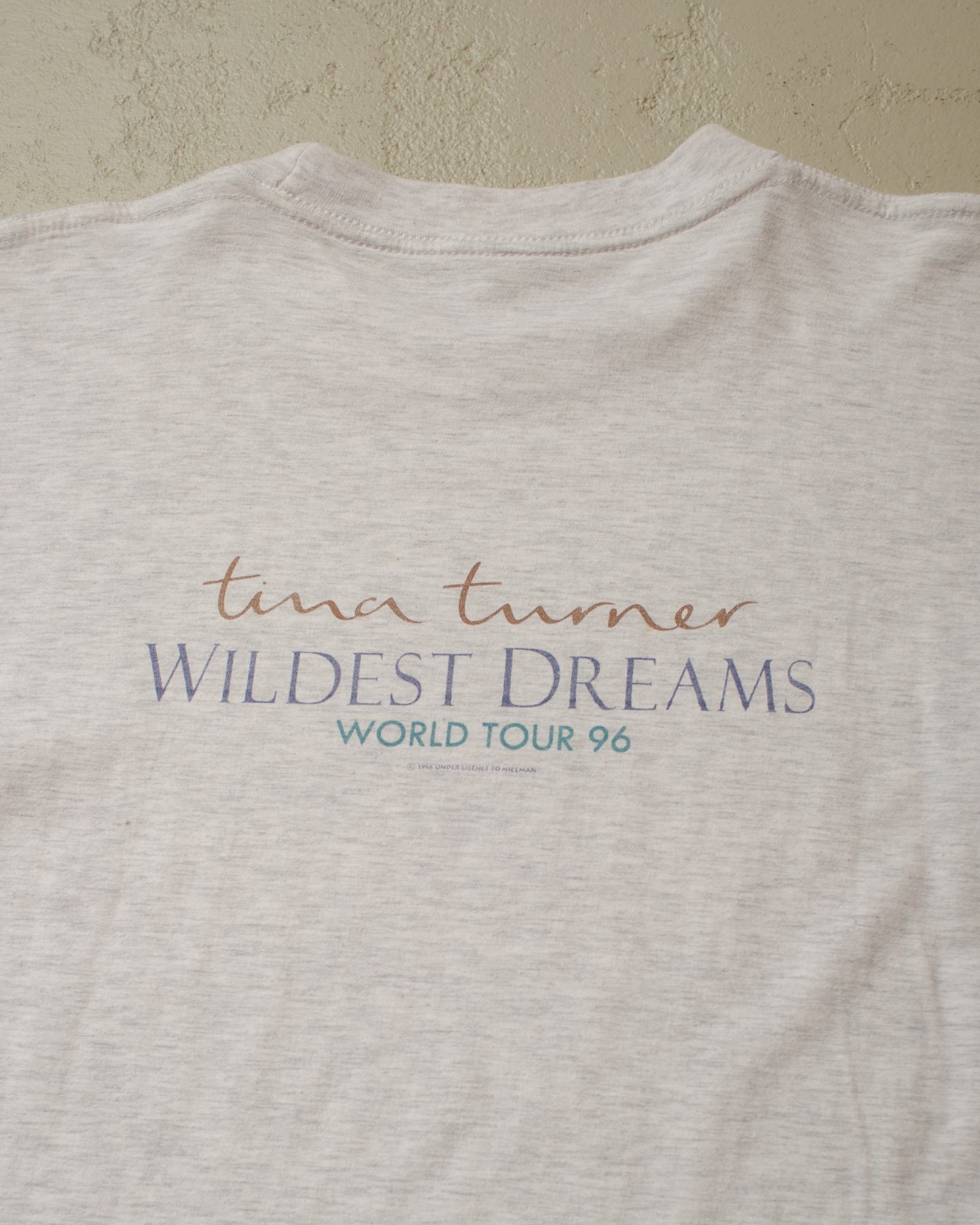 1996 Tina Tuner World Tour T-shirt grey - XL