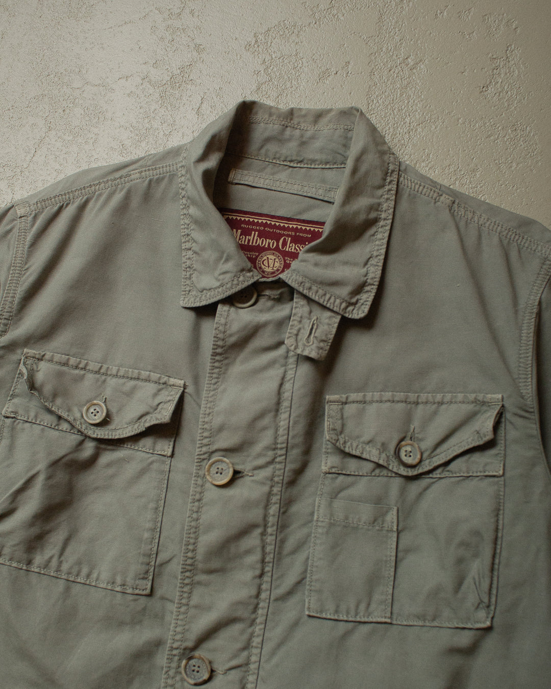 90s Marlboro Classics Jacket washed grey - XL