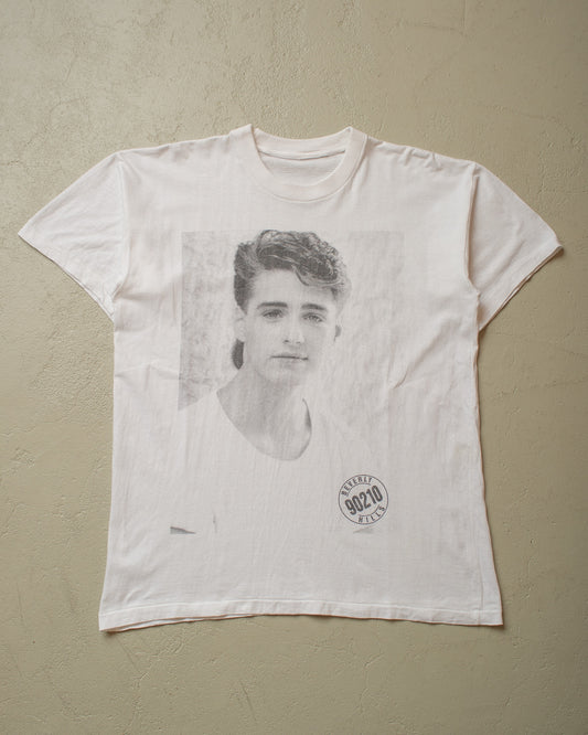 1990s Brandon Walsh Beverly Hills T-shirt white - L