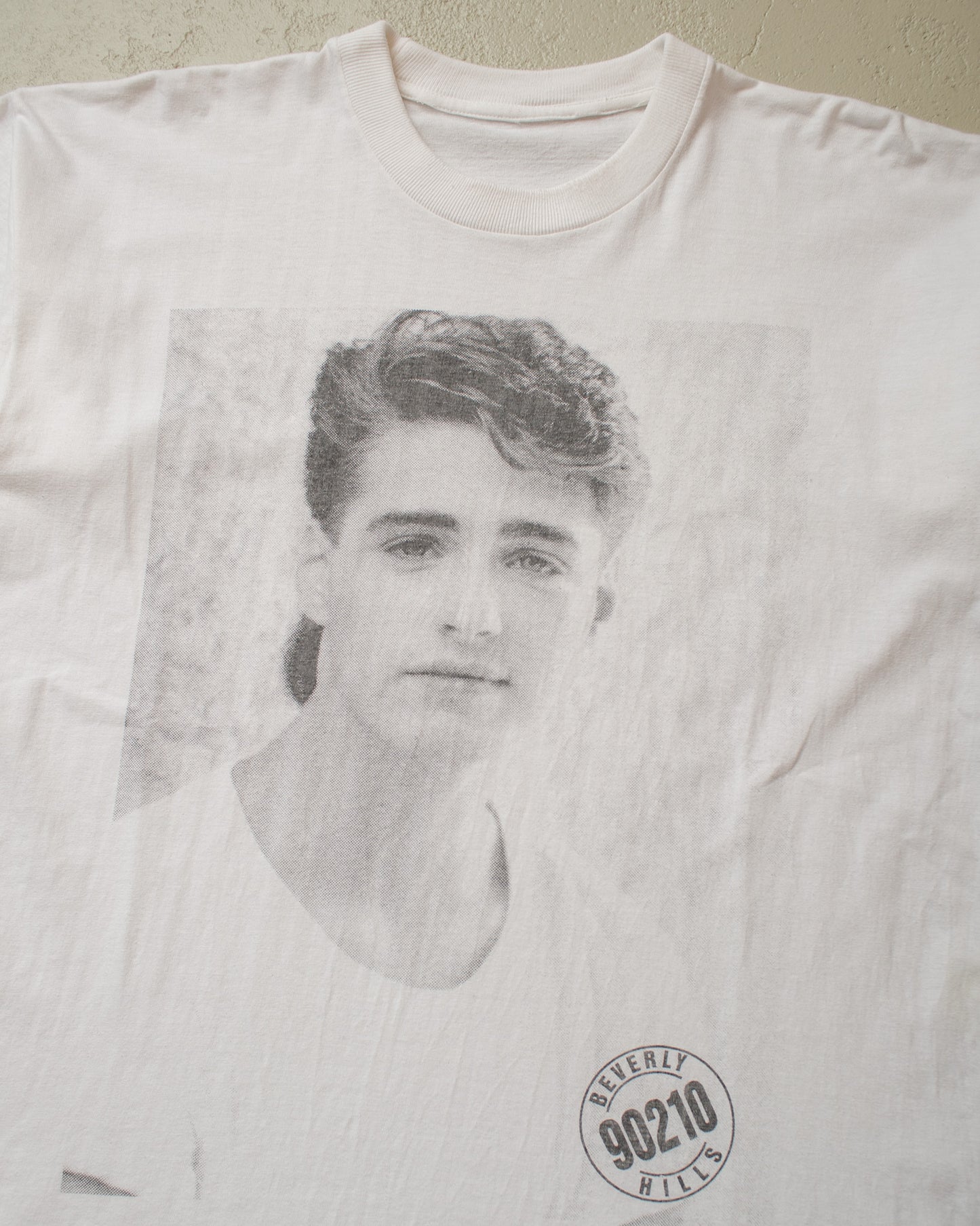 1990s Brandon Walsh Beverly Hills T-shirt white - L