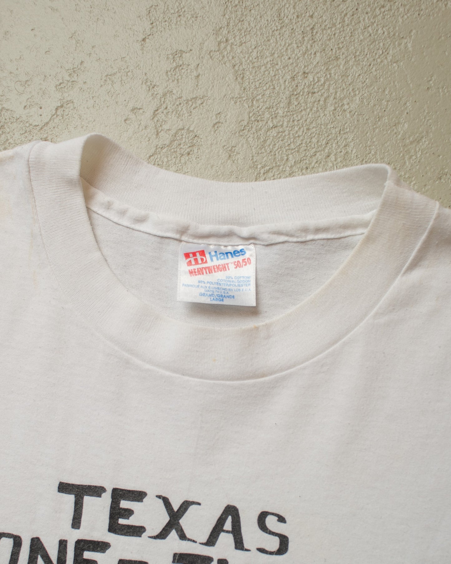 1990s Texas Bungee Club T-shirt white - L