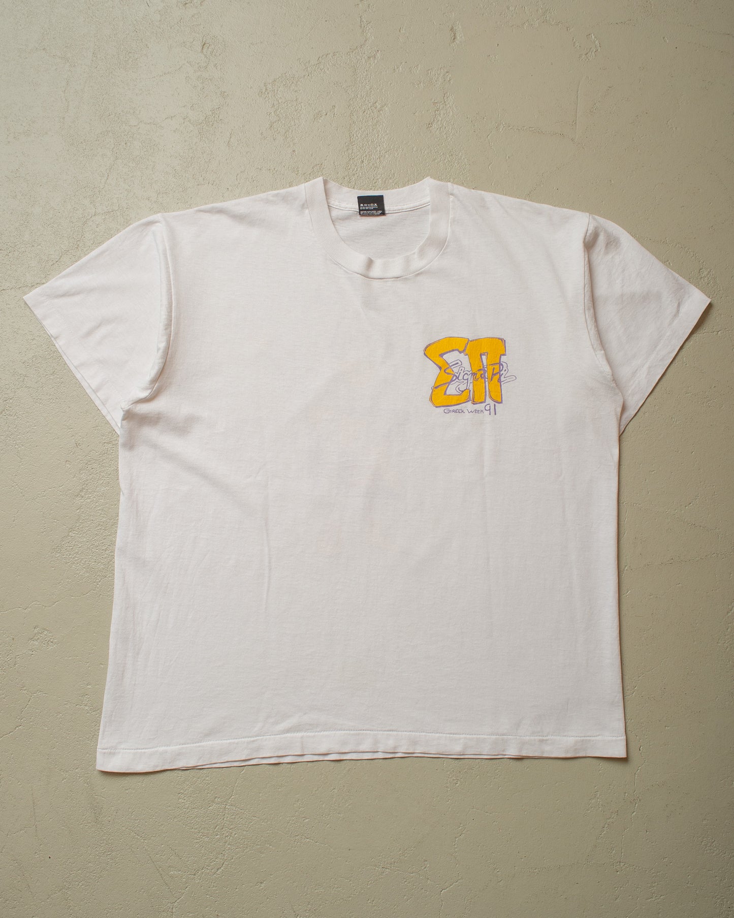 1991 Greek Week Fraternity T-shirt white - XL