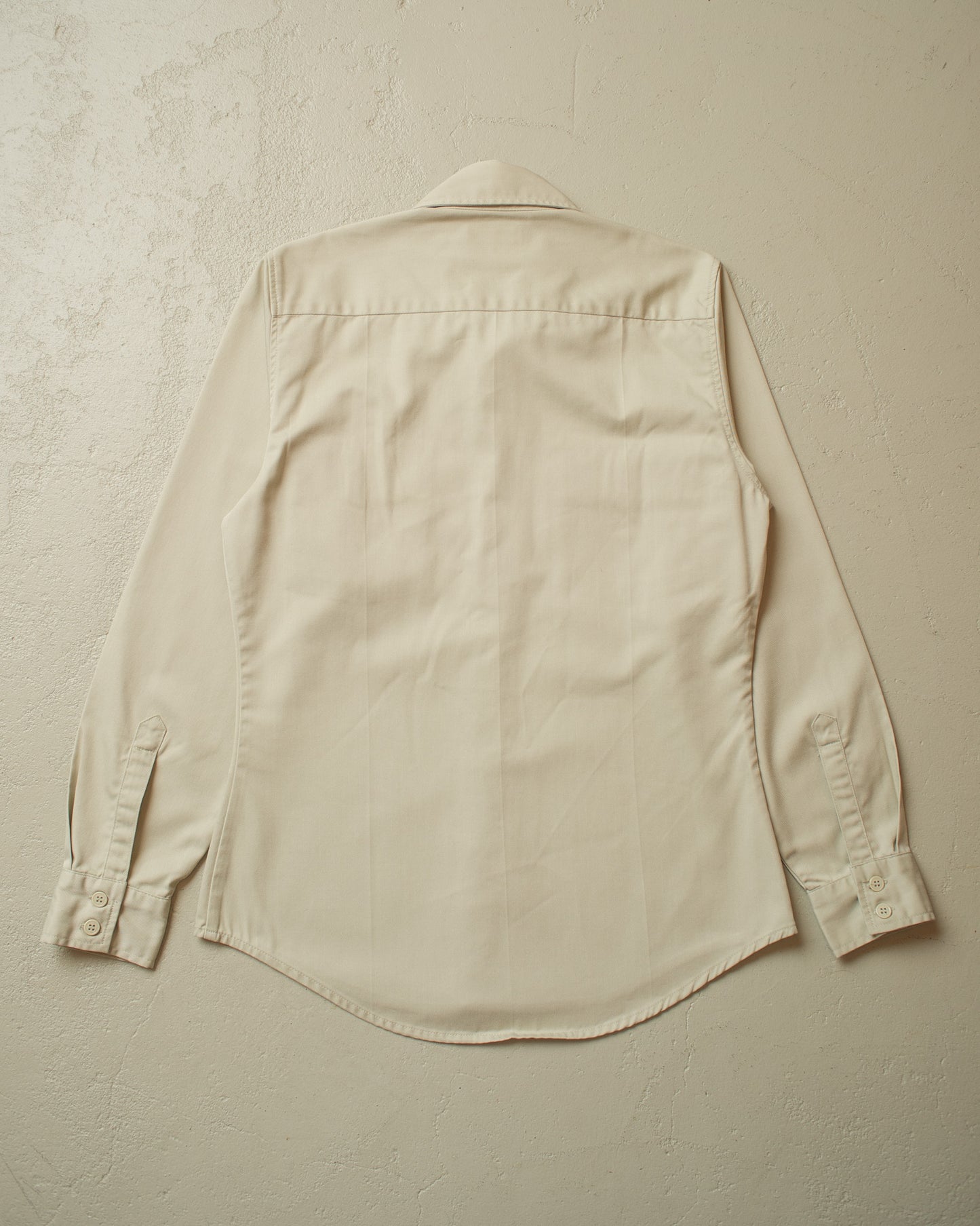 1970s Levi´s Sta-Prest Shirt beige - M