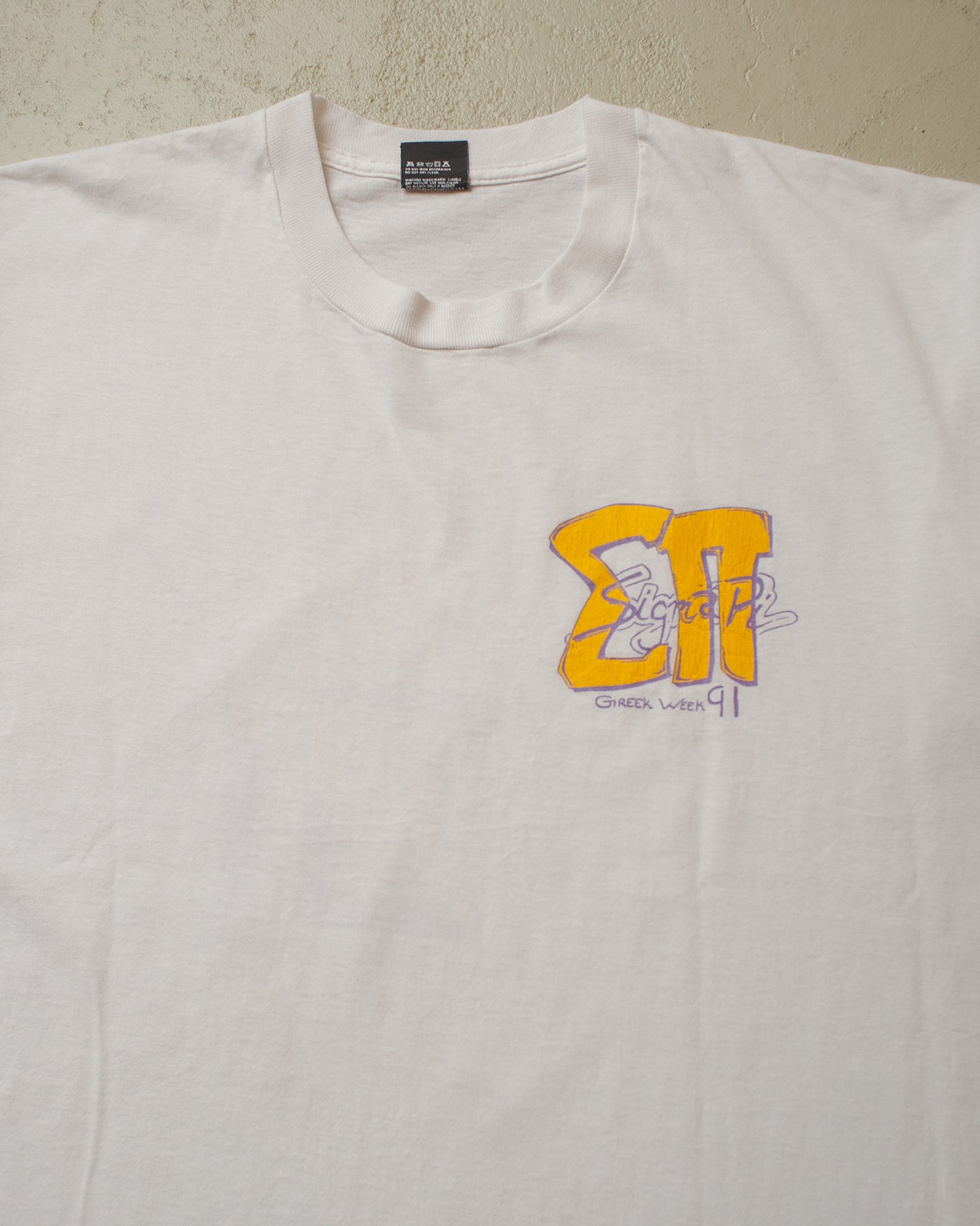 1991 Greek Week Fraternity T-shirt white - XL