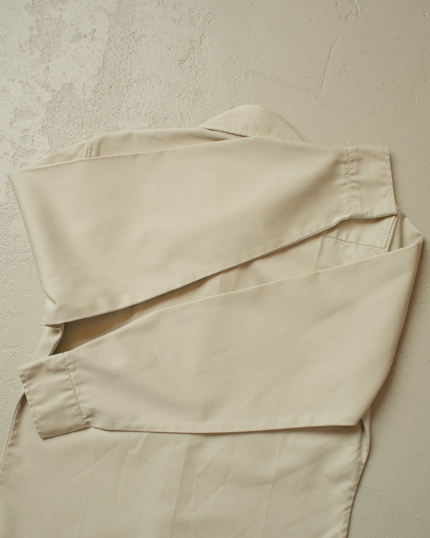 1970s Levi´s Sta-Prest Shirt beige - M