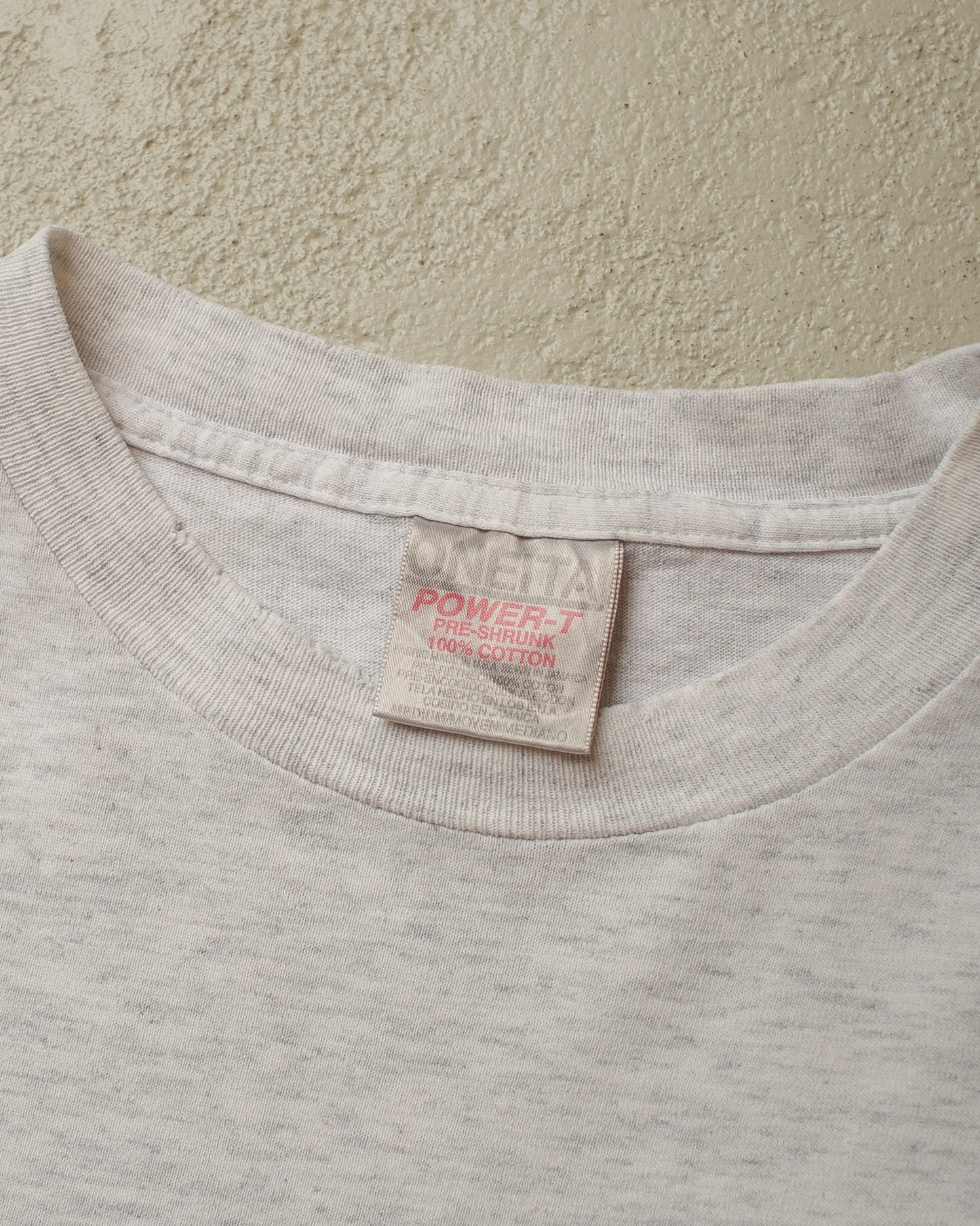 1990s Artwork of John Lennon T-shirt grey - M