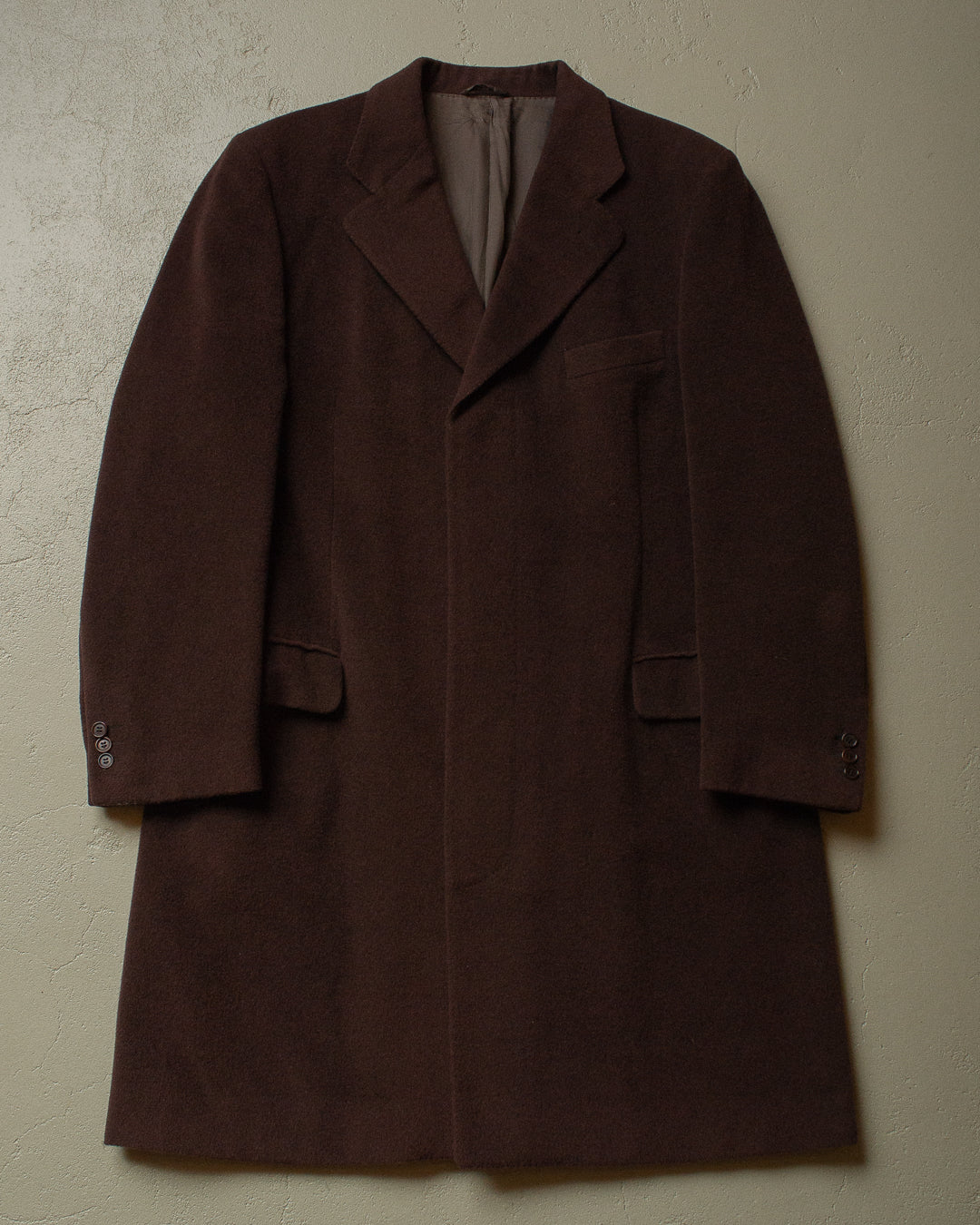 90s Cerruti Wool Coat brown - XL