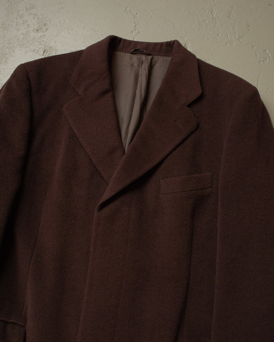 90s Cerruti Wool Coat brown - XL