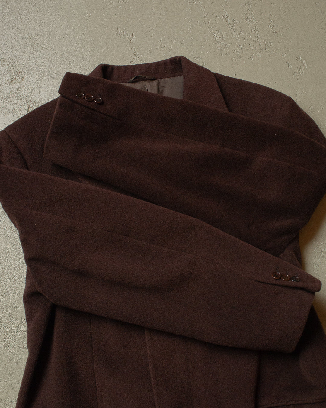 90s Cerruti Wool Coat brown - XL