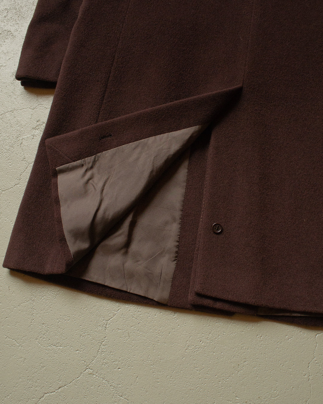 90s Cerruti Wool Coat brown - XL