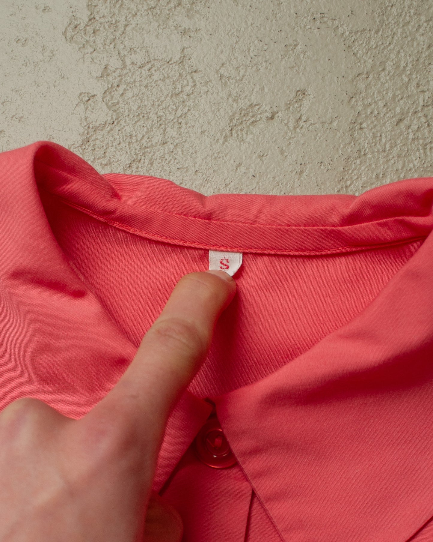 1970s/80s Womens Hospital light Work Jacket pink - S