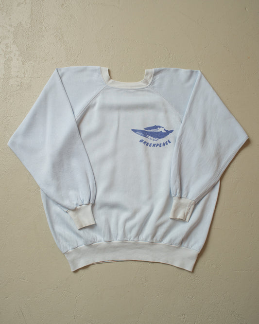 1970s Greenpeace Sweatshirt blue - M