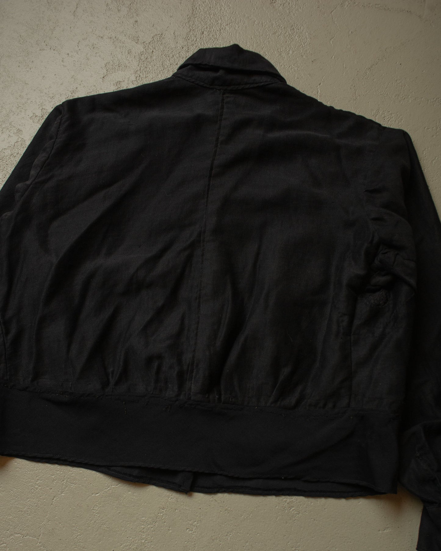 1920s/30s Womens Work Blouse/Jacket black - S
