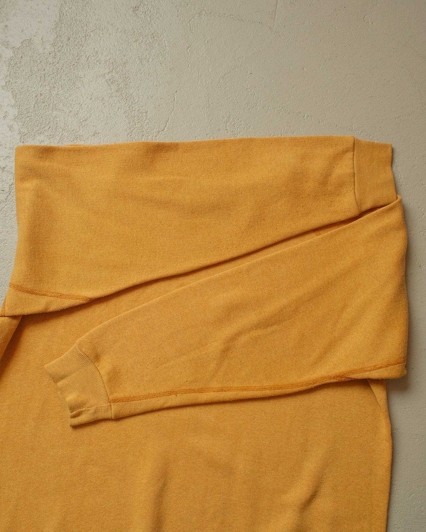 1970s Fruit of the Loom Sweatshirt mustard - M
