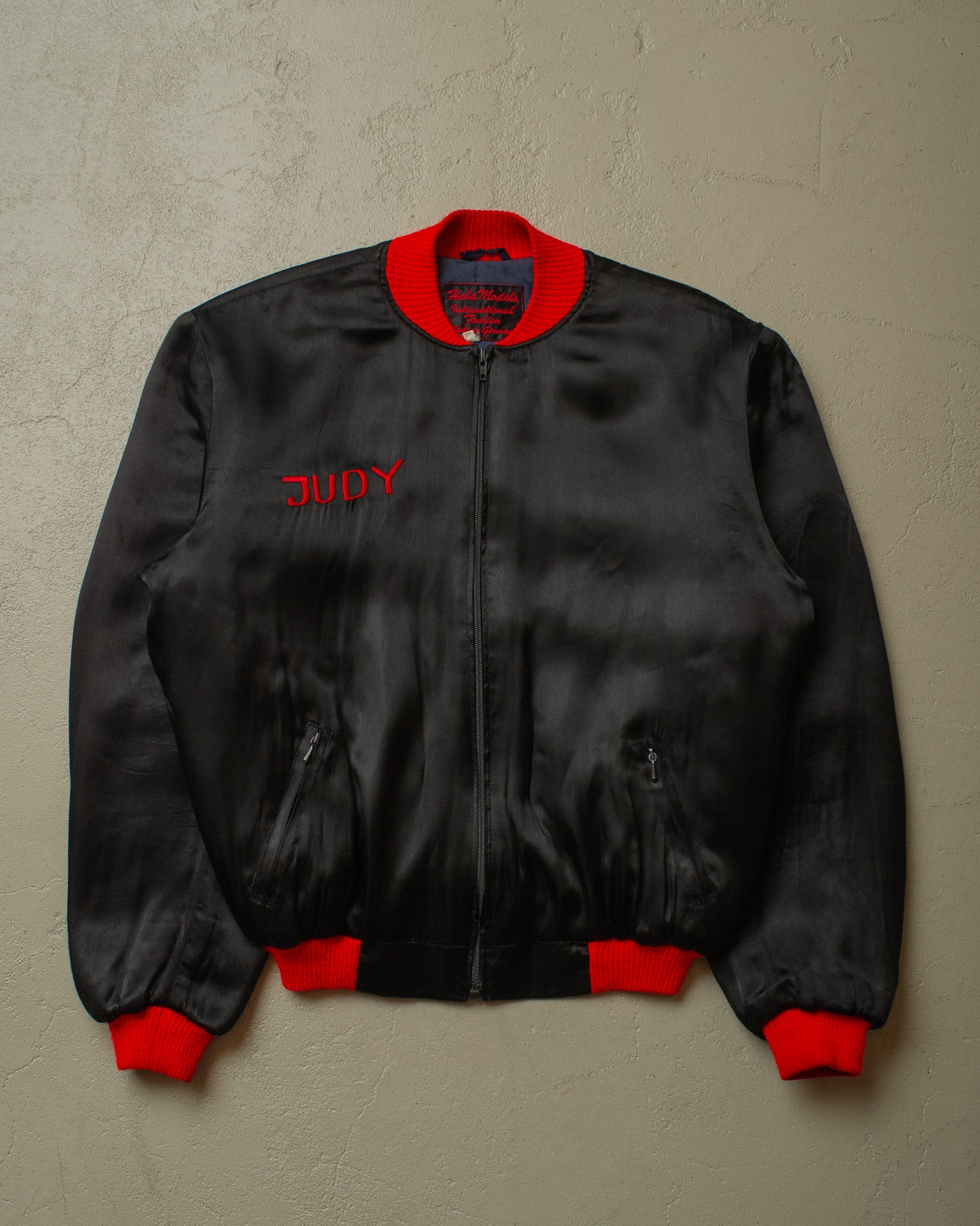 1980s German Heilbronn Souvenir Jacket black - L