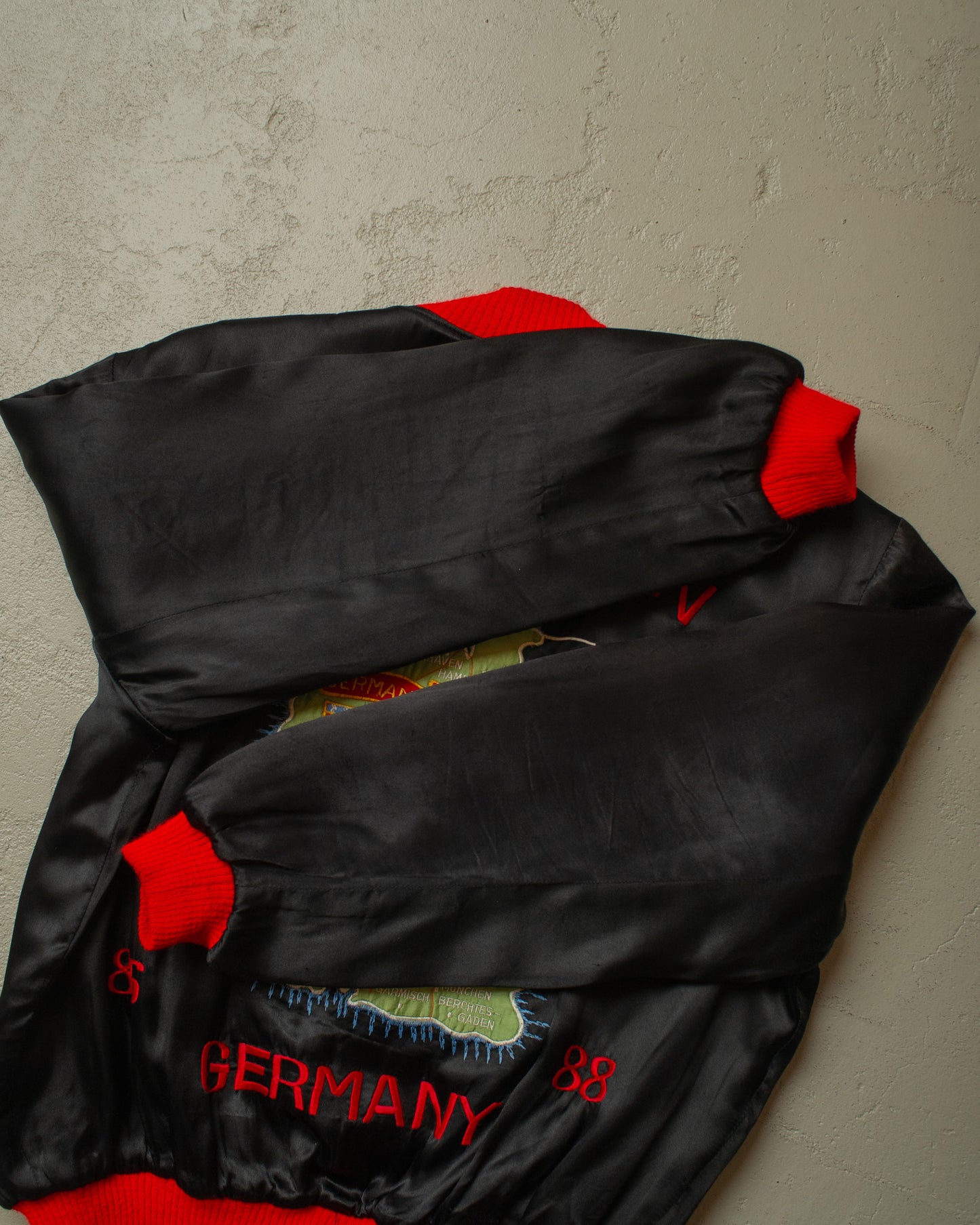 1980s German Heilbronn Souvenir Jacket black - L