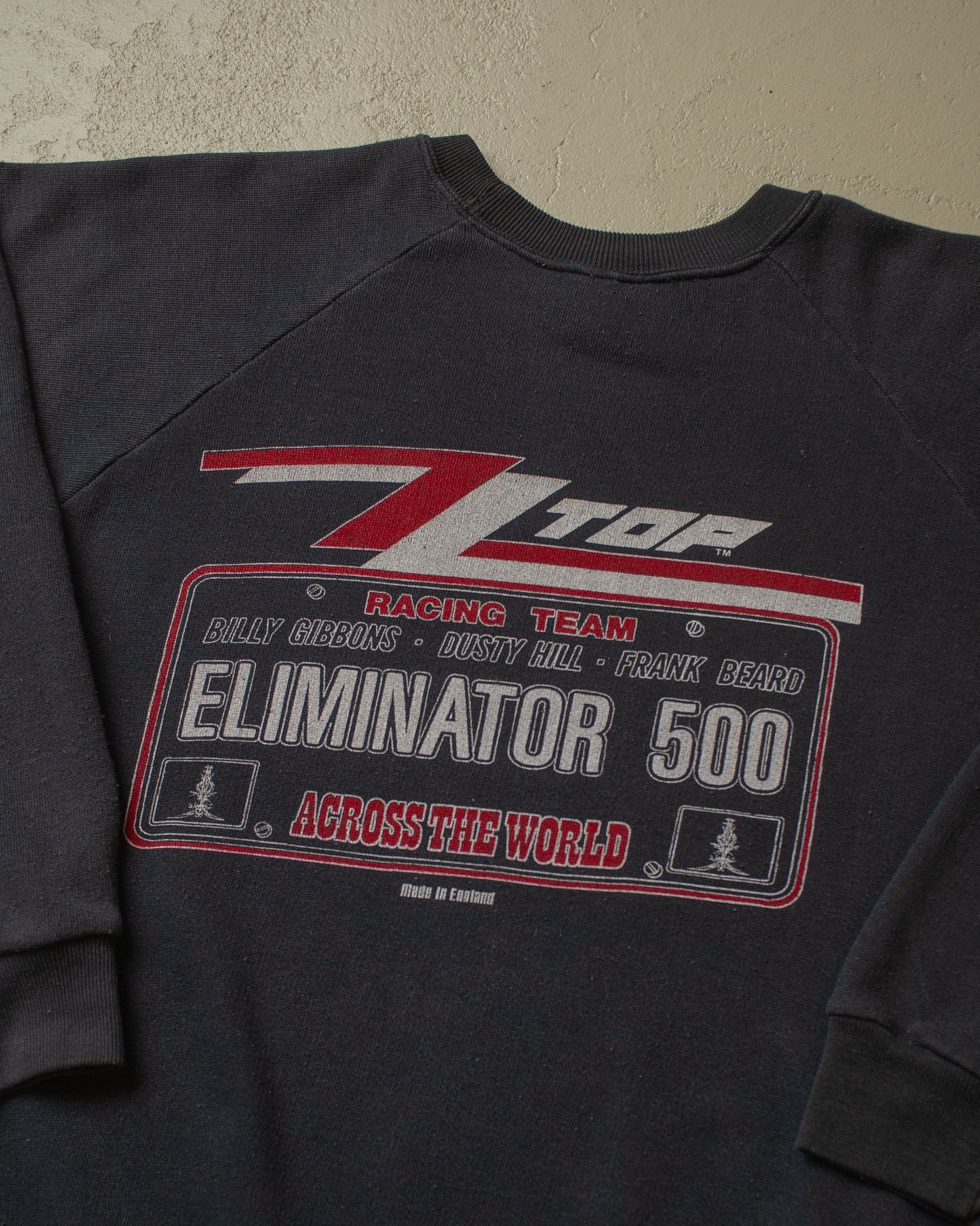 1980s ZZ Top Eliminator 500 Sweatshirt black - S/M
