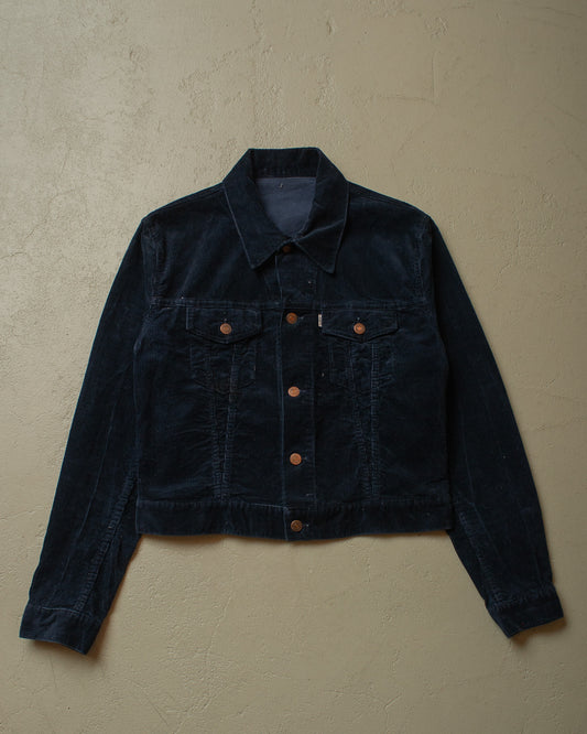 1970s Levi´s Big E Type 3 Corduroy Jacket navyblue - M