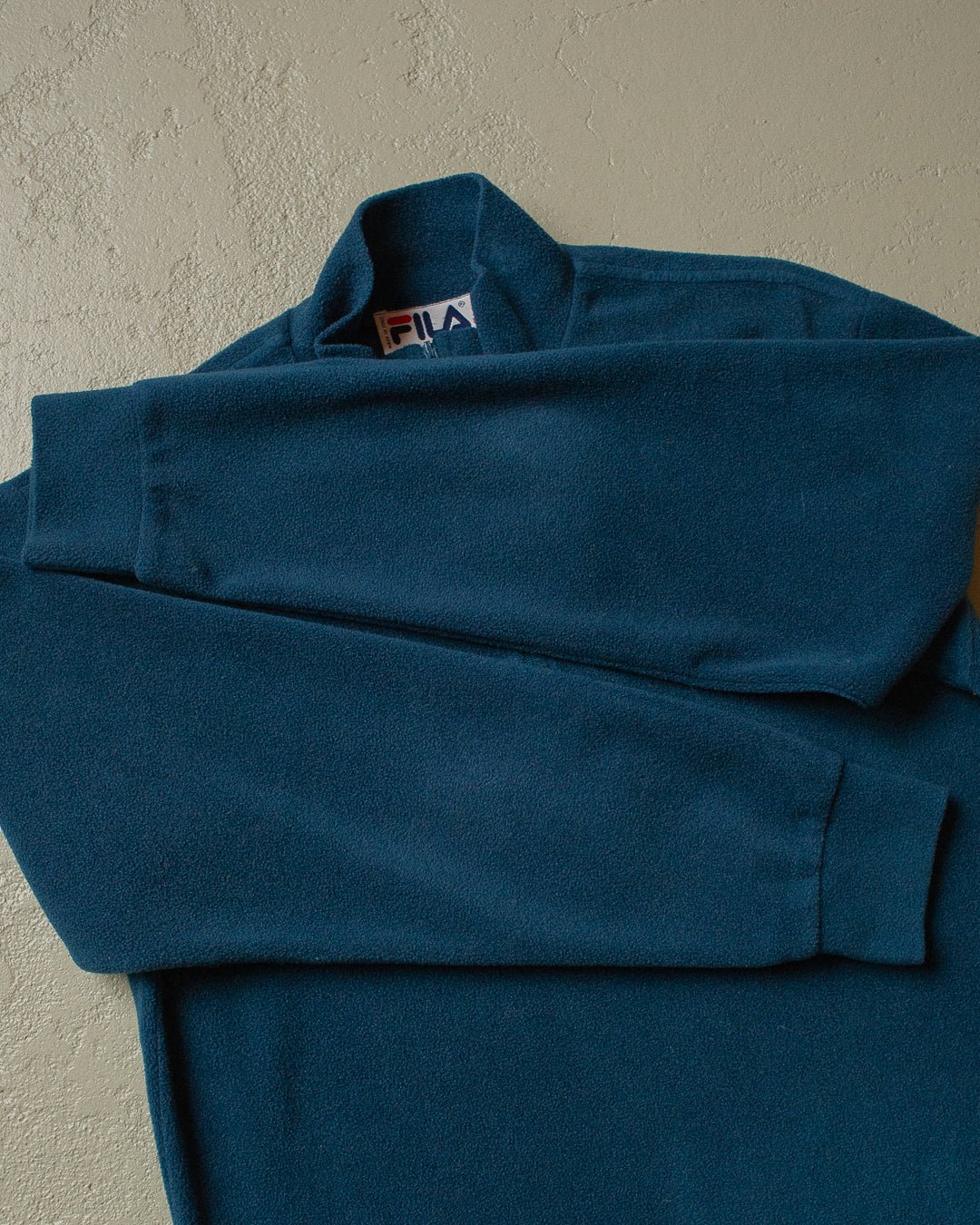 90s Fila light Quarter Zip Fleece blue - XS/S