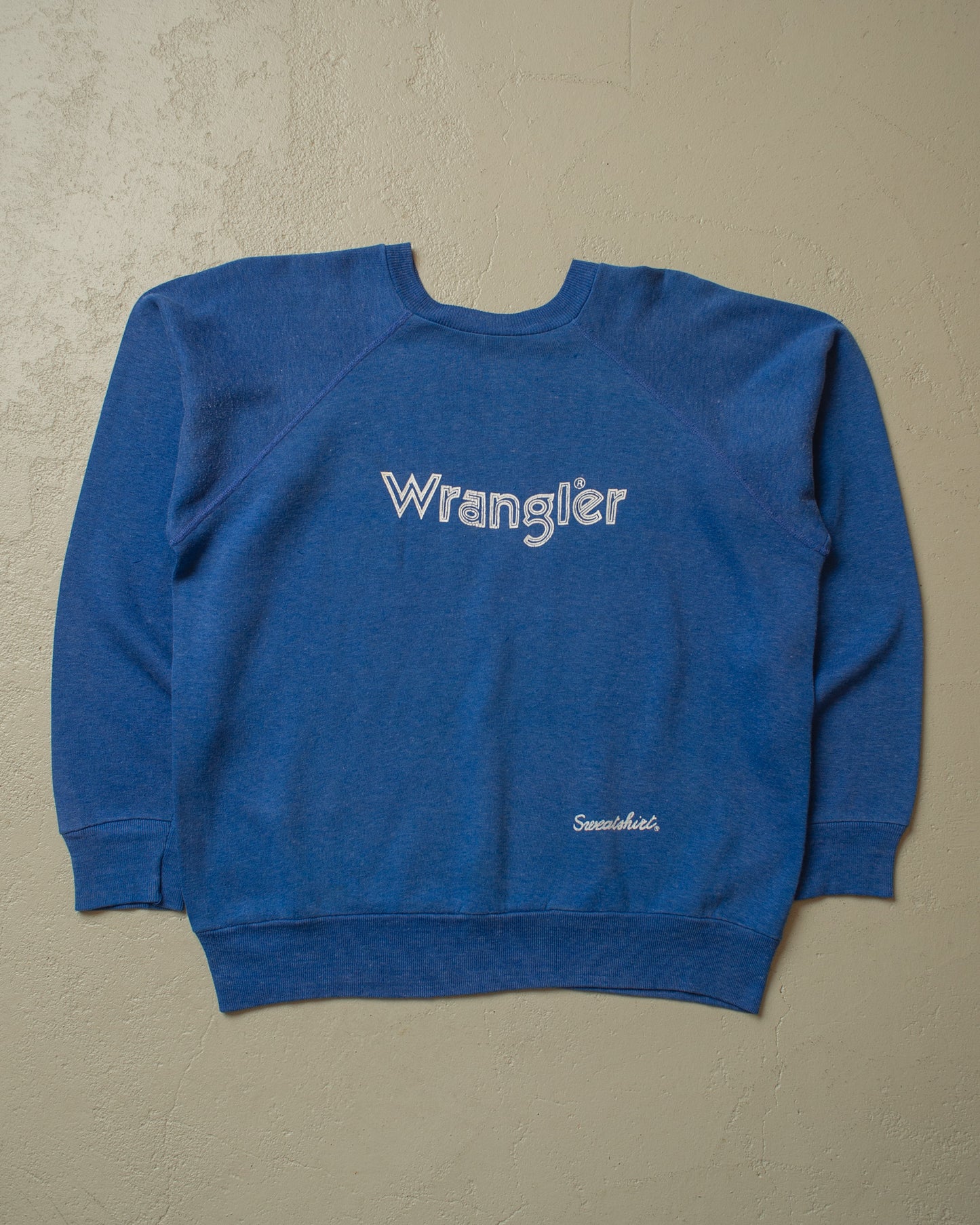 1980s Wrangler Sweatshirt blue - M