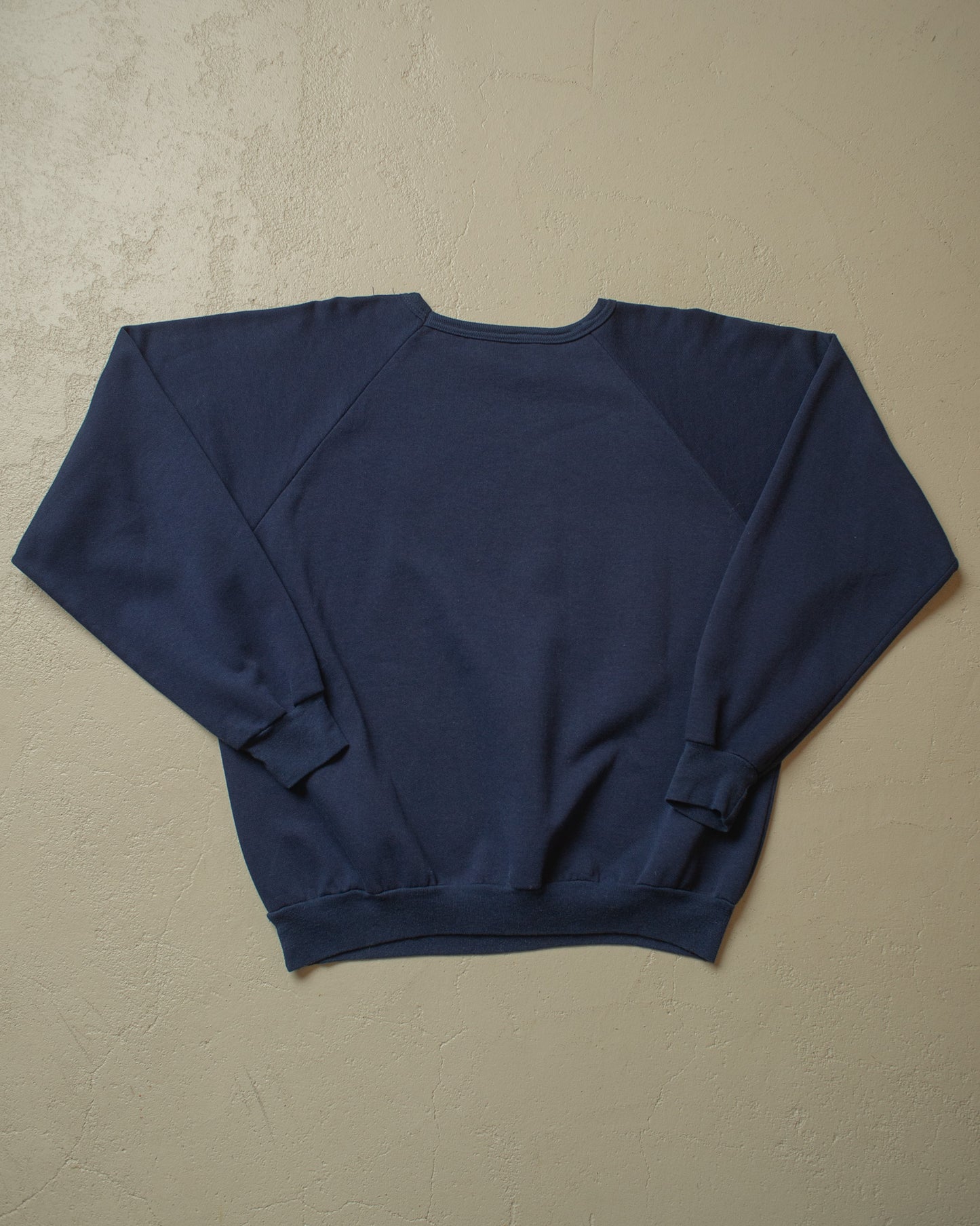 1980s Nike Spellout Sweatshirt navyblue - M/L