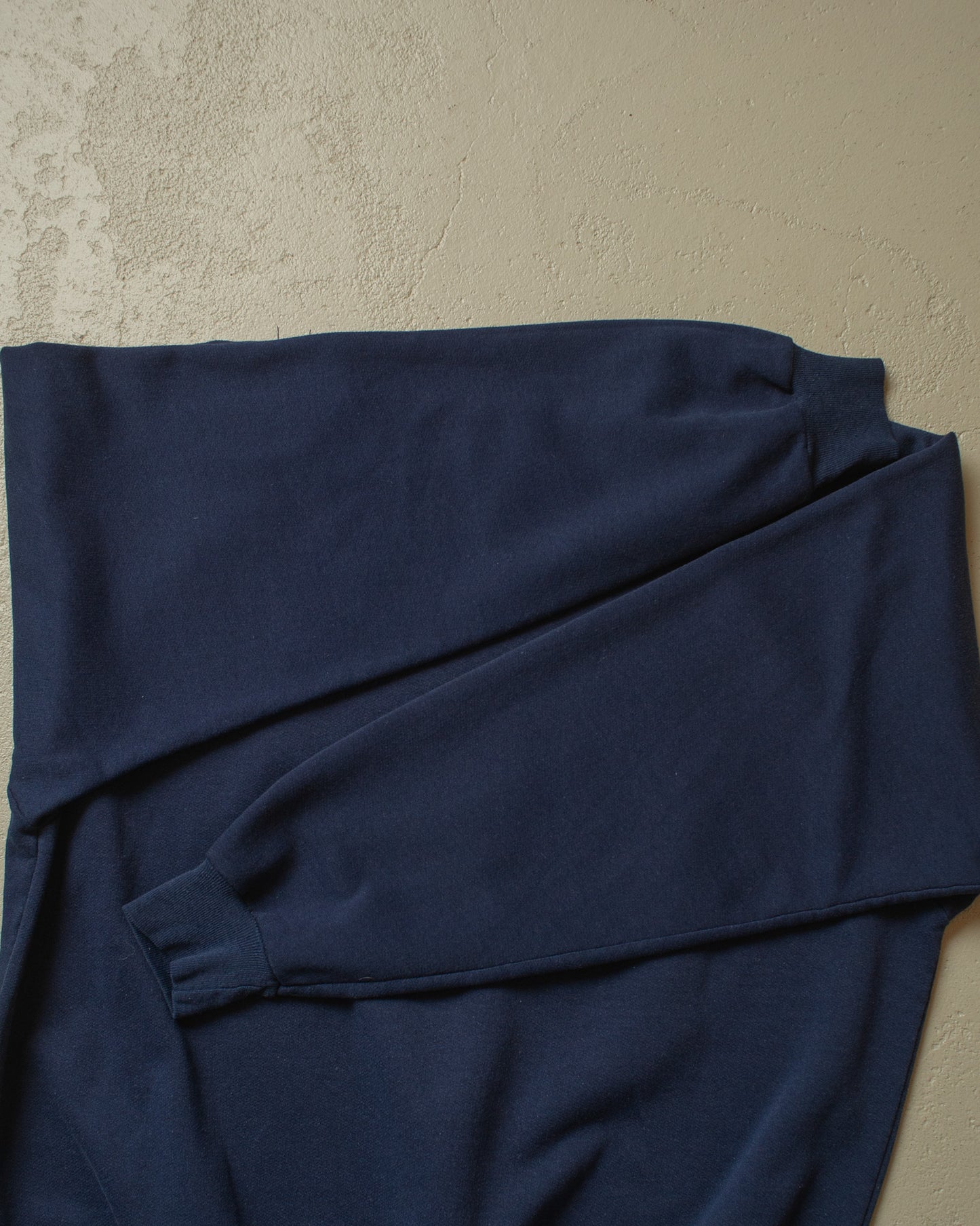 1980s Nike Spellout Sweatshirt navyblue - M/L