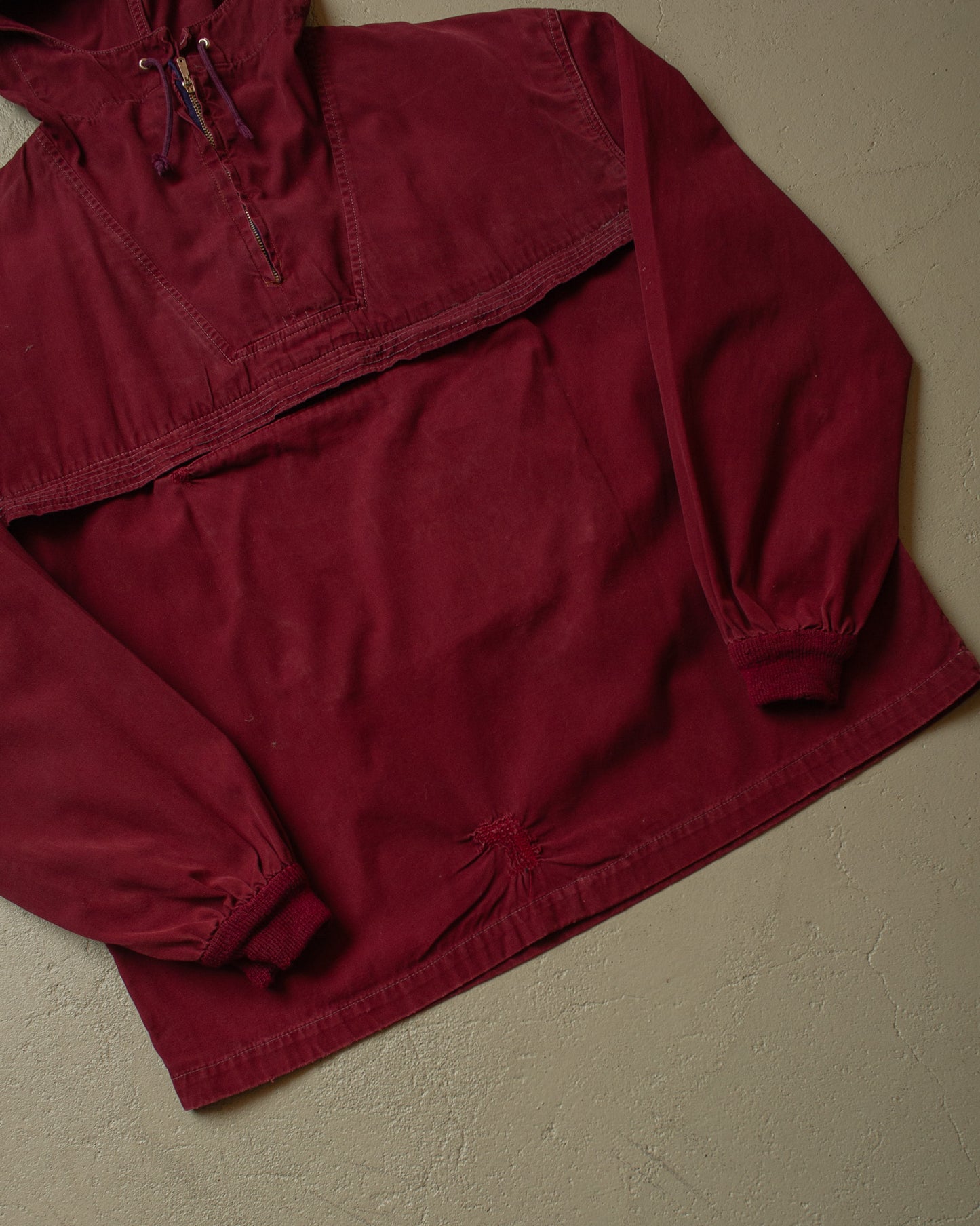 1940s "Wezet" Deutscher Ski Verband light Smock burgundy - S