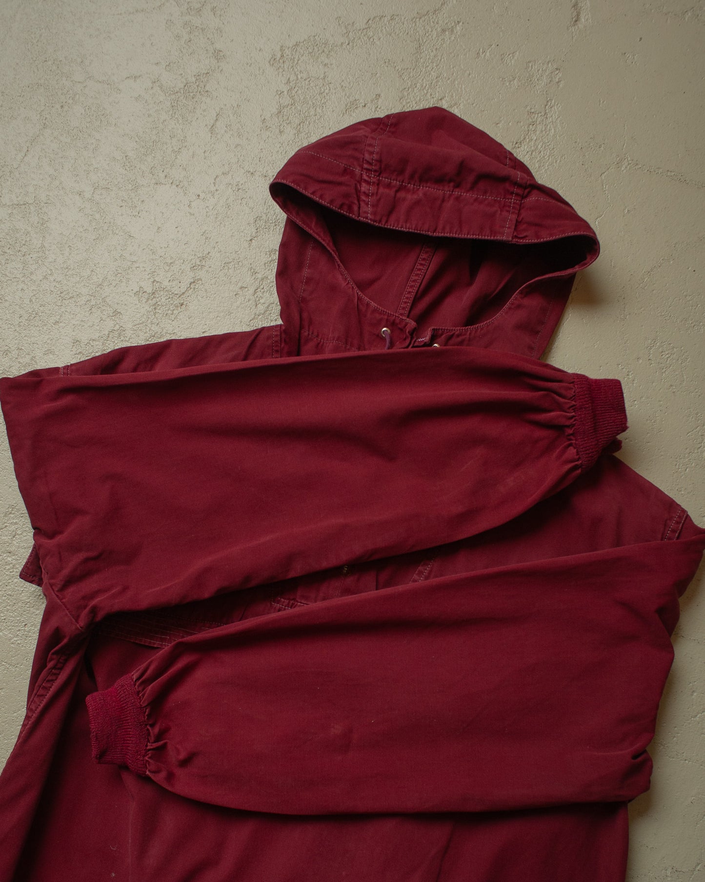 1940s "Wezet" Deutscher Ski Verband light Smock burgundy - S