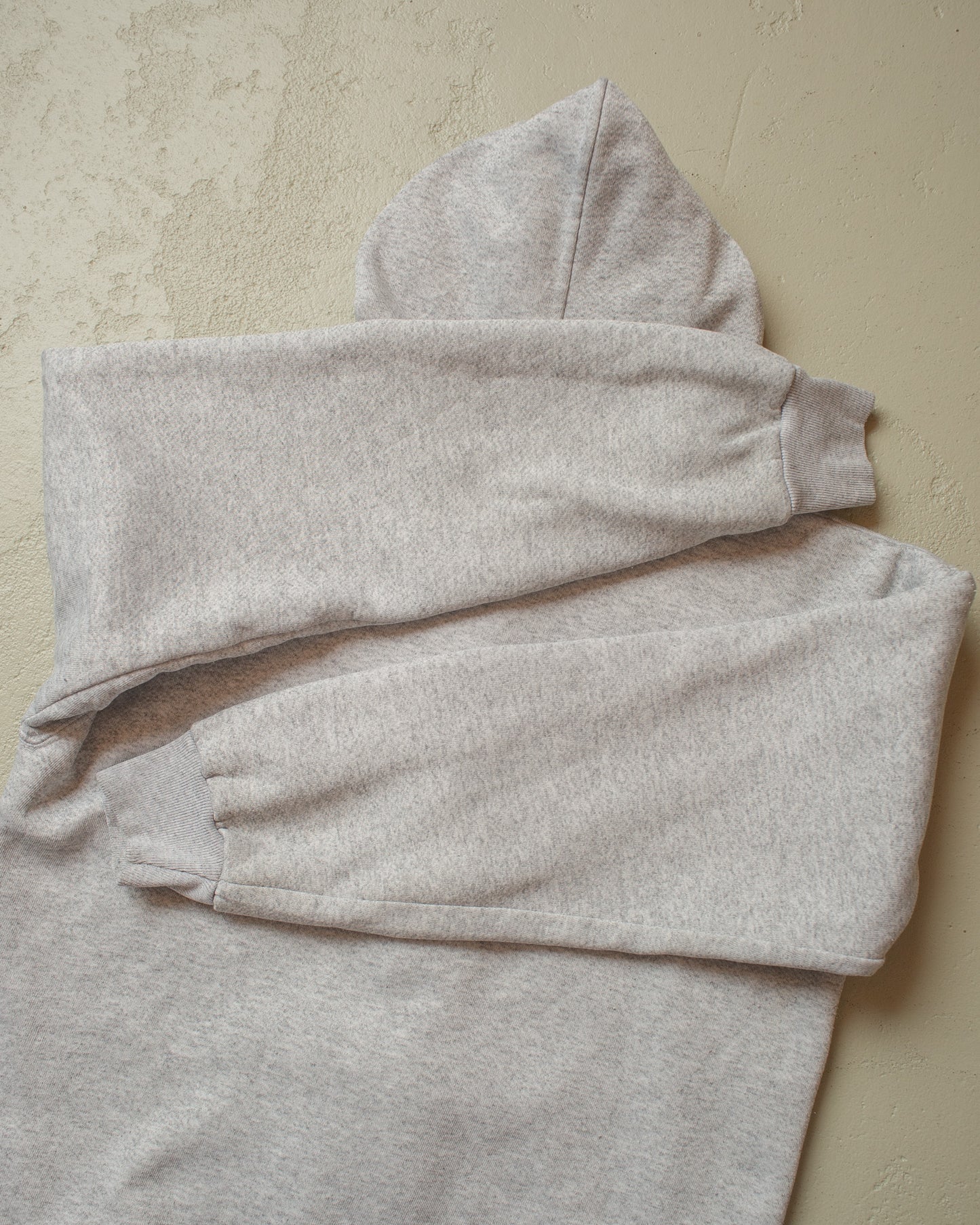 1970s/80s OshKosh Thermal Zip Up Hoodie grey - L