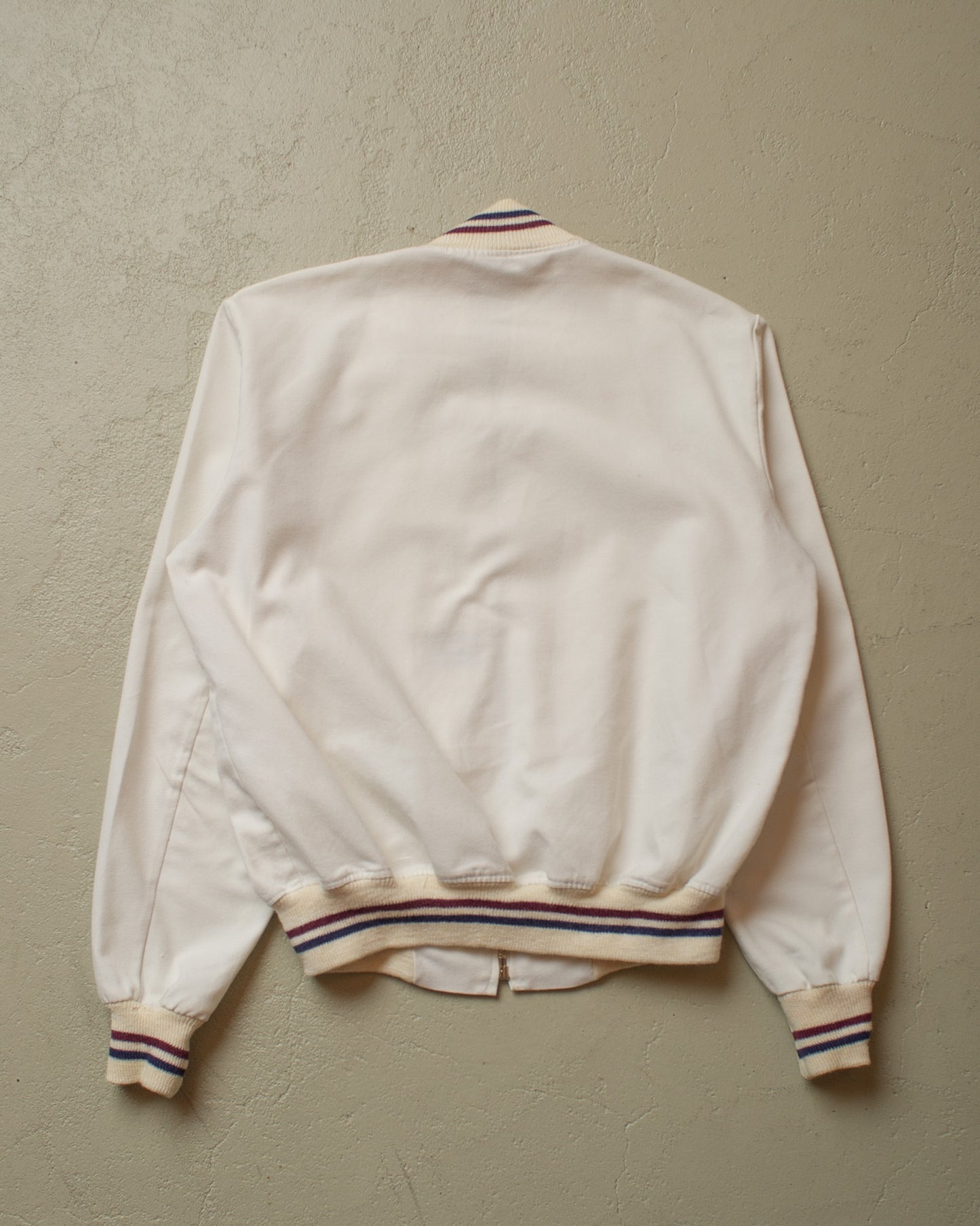 1950s/60s Bloomingdale Boys Shop Cotton Jacket white - S/M