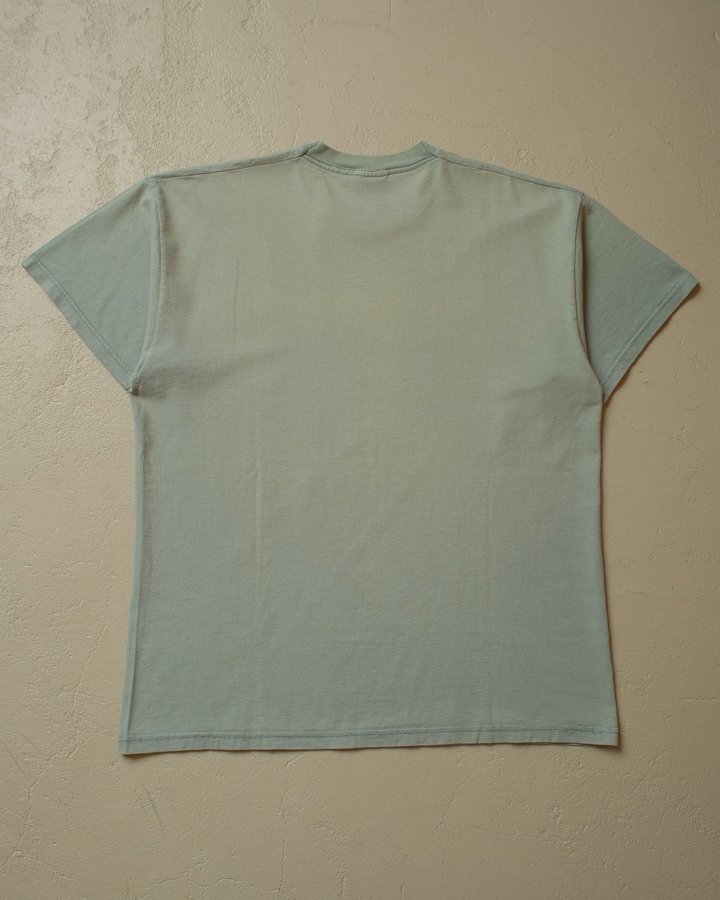 90s "Schluss mit Lustig" T-shirt Faded blue - XL