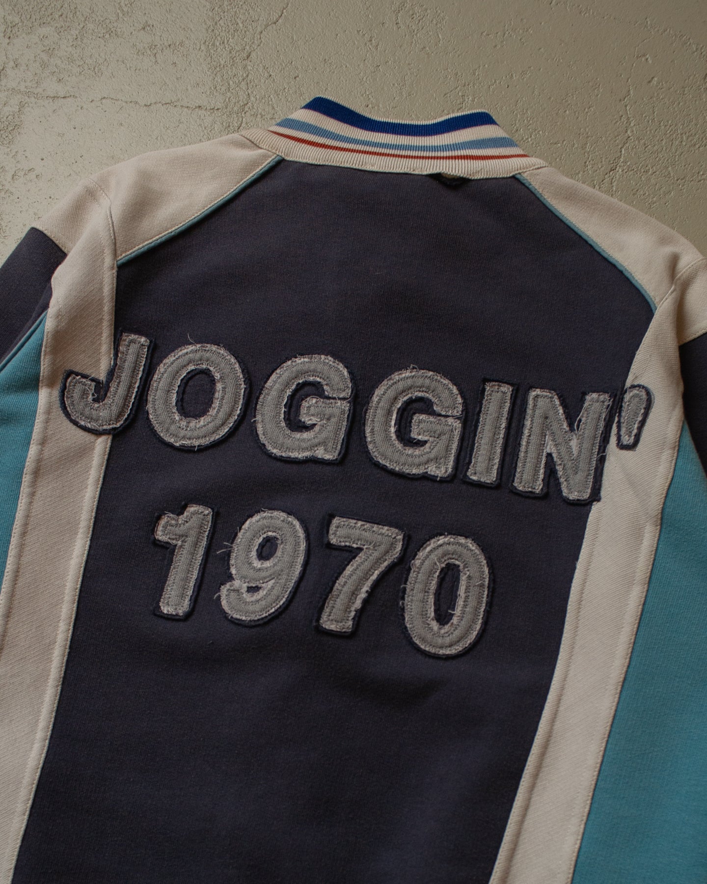 2000s Dolce & Gabbana Joggin` Zip Sweatshirt navyblue - M/L