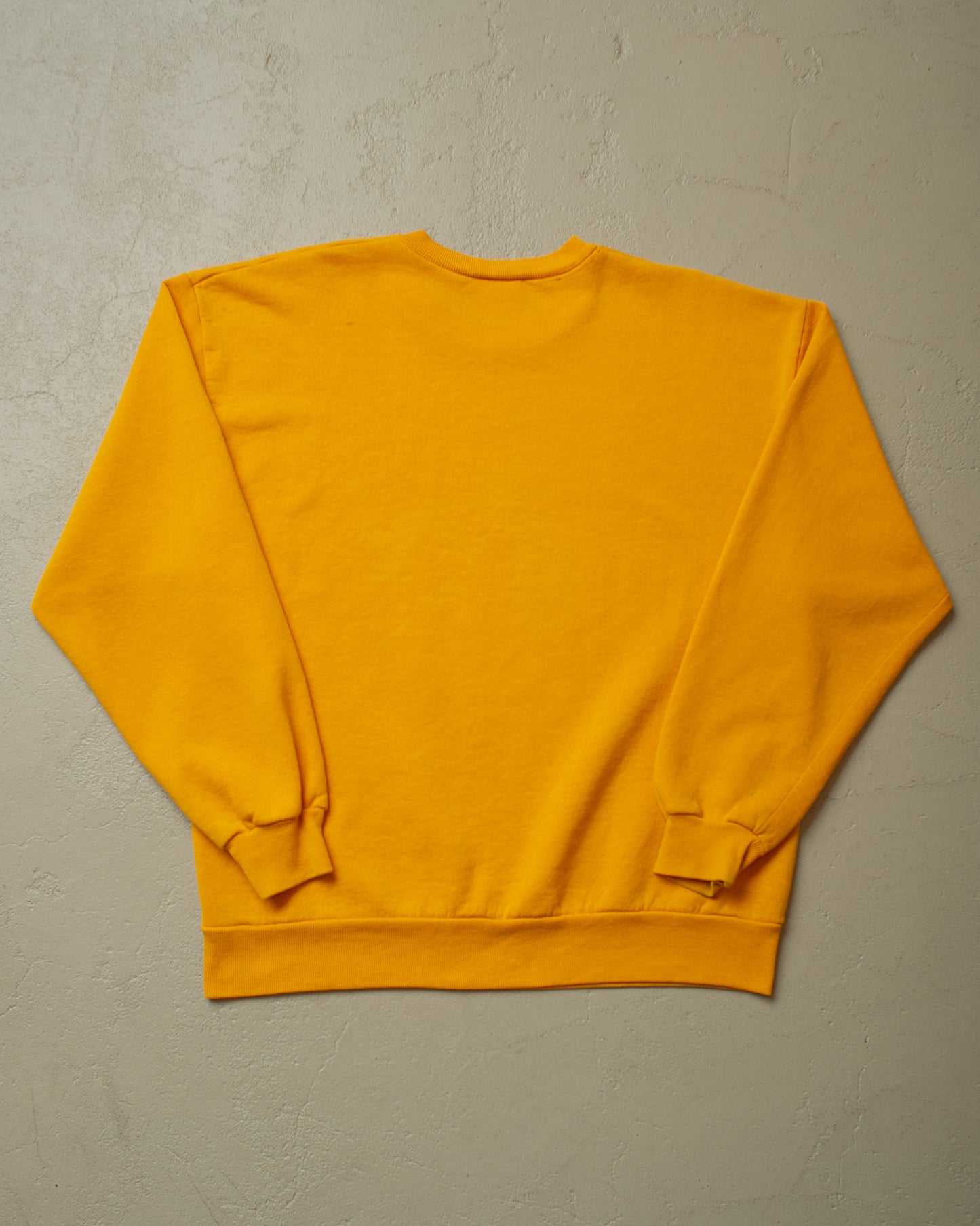 1990s Indian Head Sweatshirt mustard yellow - M/L