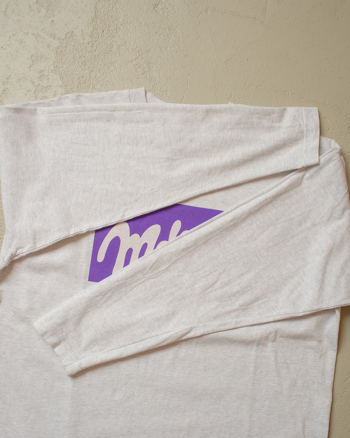 1990s Mdma Ravermilch Longsleeve grey - XL