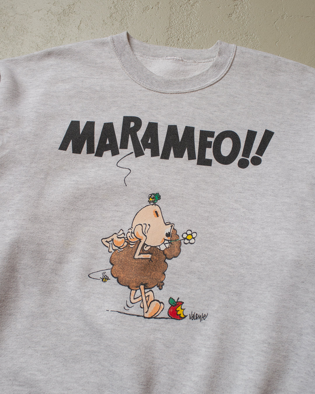 90s "MARAMEO!!!" Sweatshirt grey - L/XL