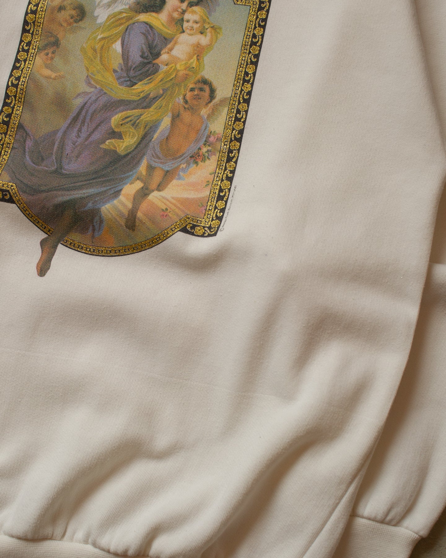 90s Angel Sweatshirt creme - S/M