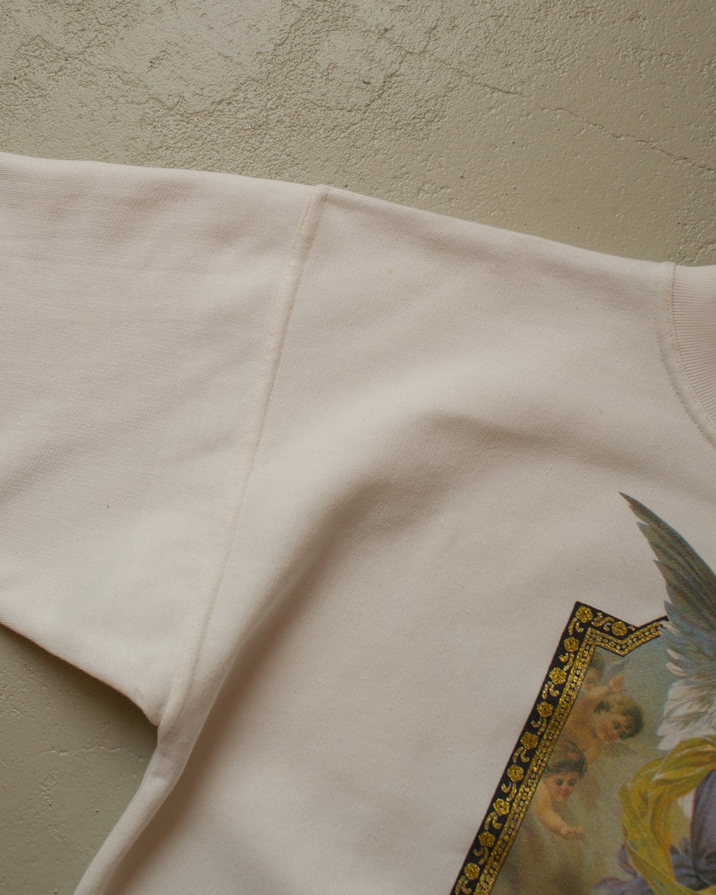 90s Angel Sweatshirt creme - S/M