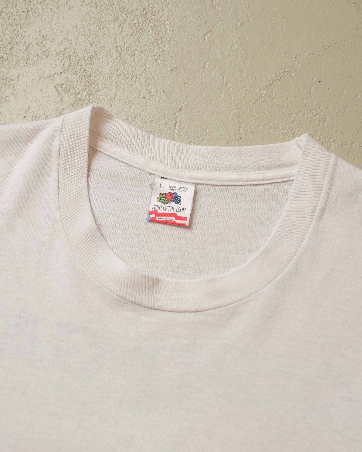 1990s Mount Gay Barbados Rum T-shirt white - M/L