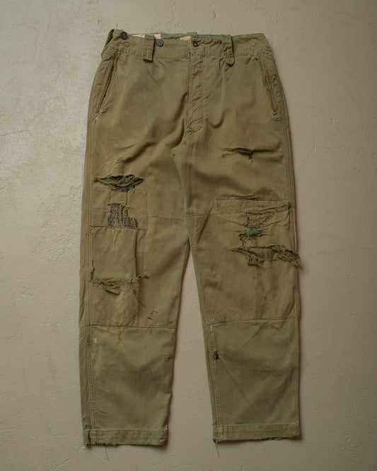 1960s distressed British Army Combat Pants - W32 L30