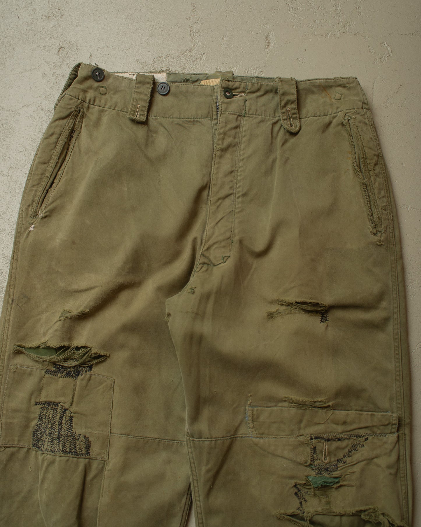 1960s distressed British Army Combat Pants - W32 L30