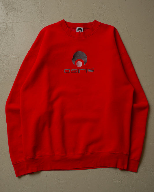 90s Osiris Shoes Sweatshirt red - XL