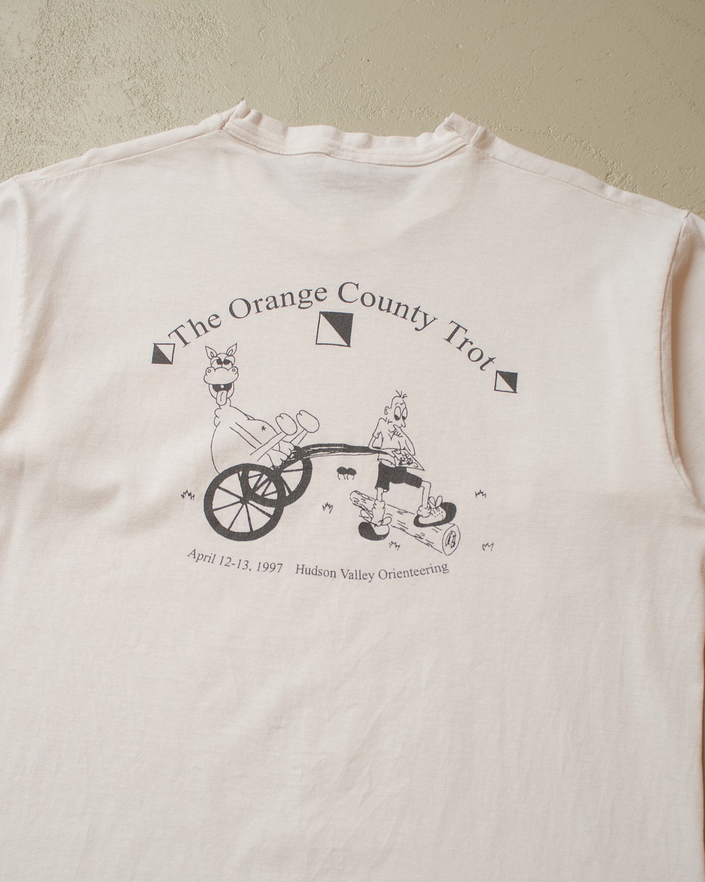 1997 Orange County Trot T-shirt white - L