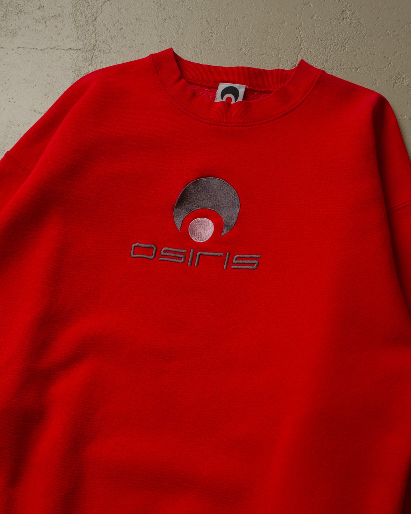 90s Osiris Shoes Sweatshirt red - XL