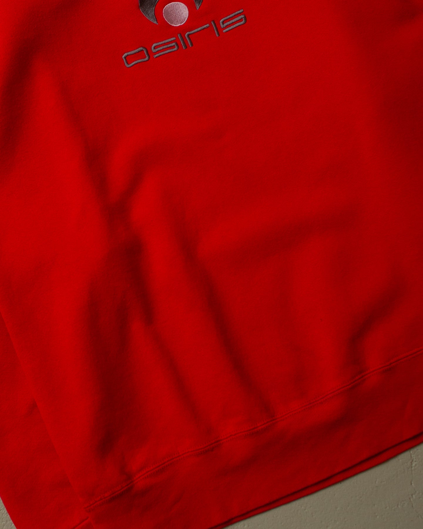 90s Osiris Shoes Sweatshirt red - XL