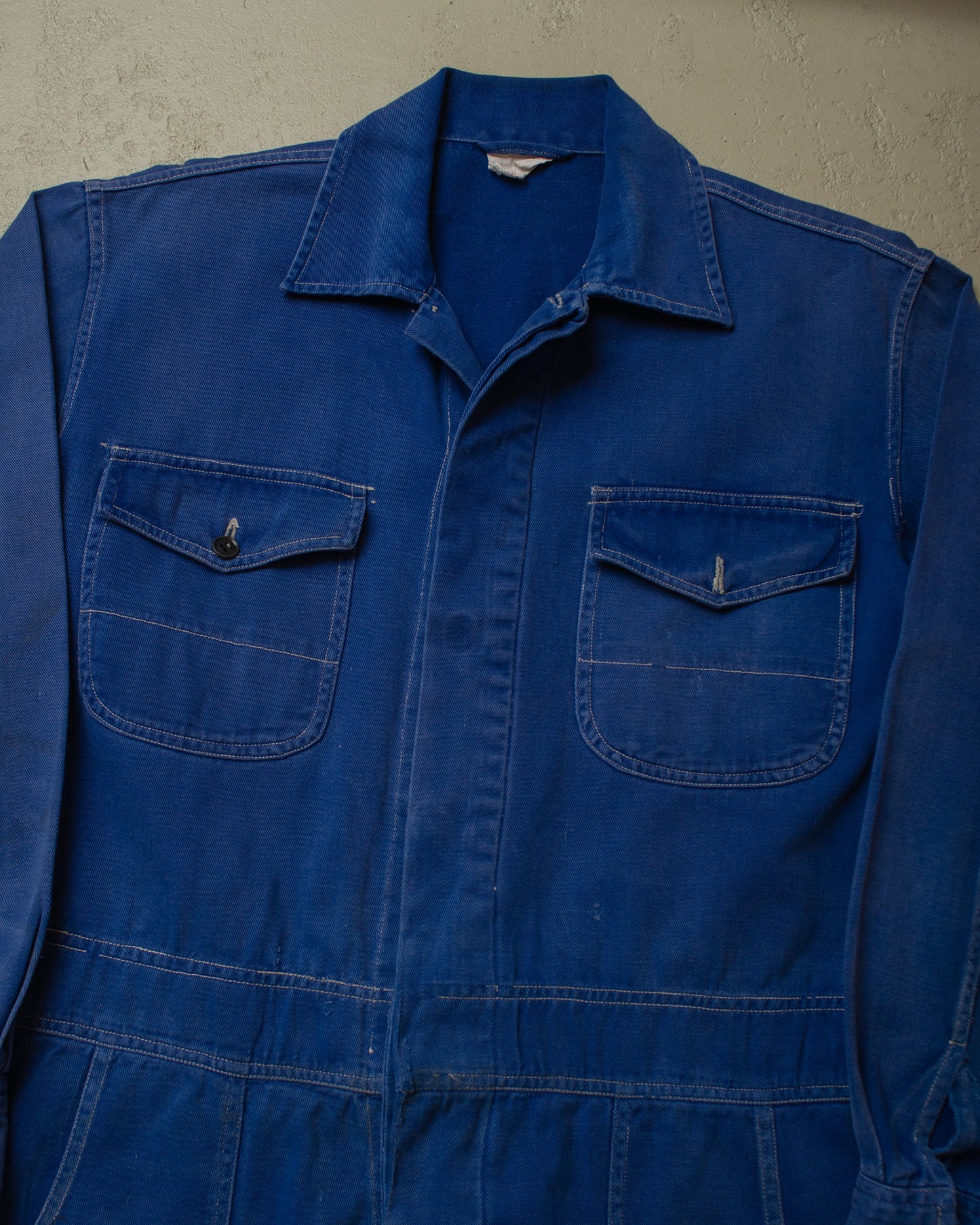 1960s/70s German Workwear Coverall blue - XL