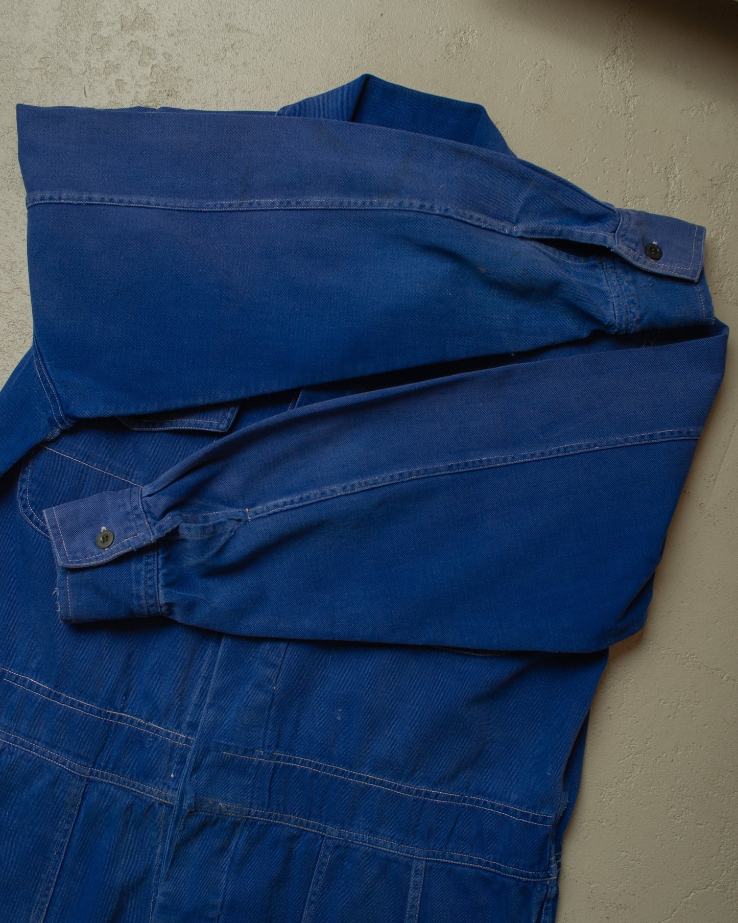 1960s/70s German Workwear Coverall blue - XL