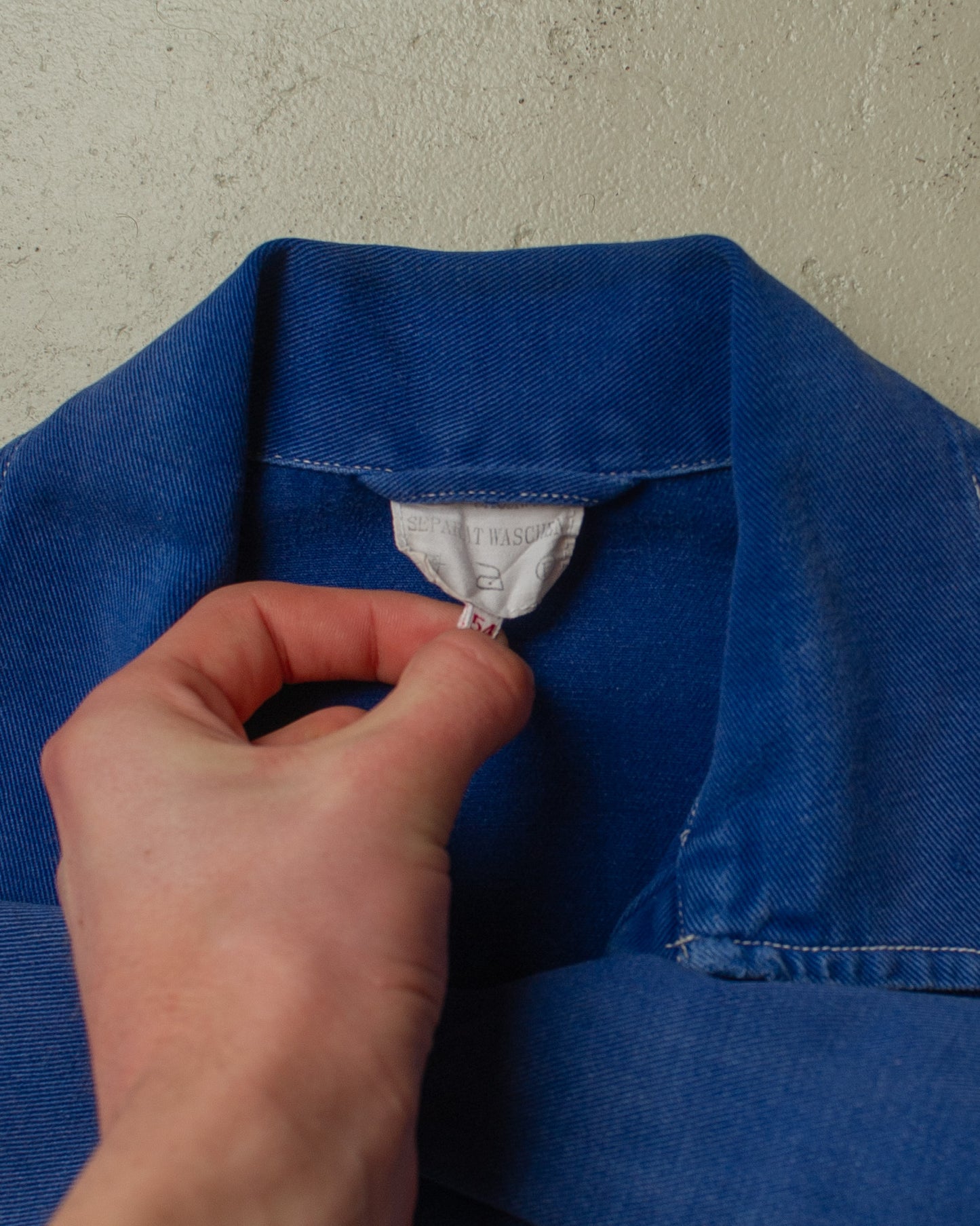 1960s/70s German Workwear Coverall blue - XL