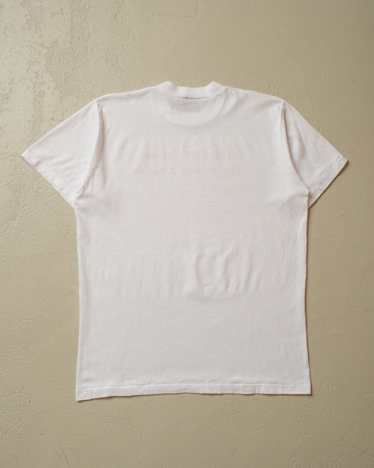 1980s "Having a Crisis" T-shirt white - M