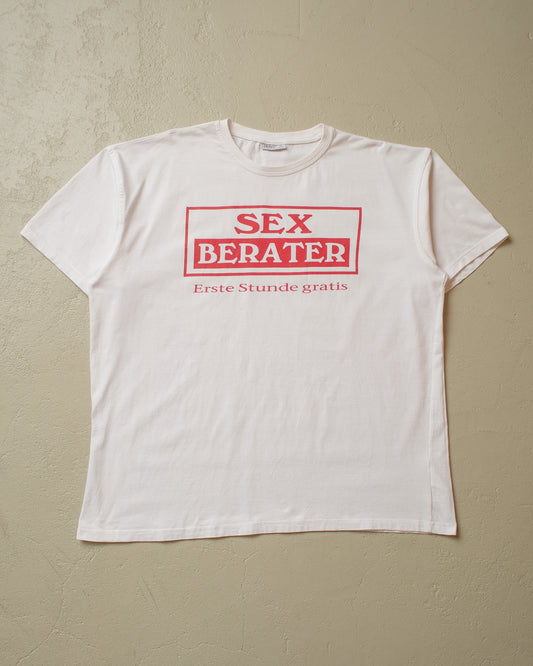 2000s Sexberater T-shirt white - XL/XXL